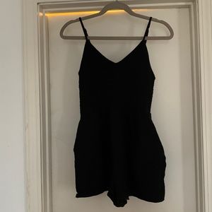 Wild Fable Black Romper